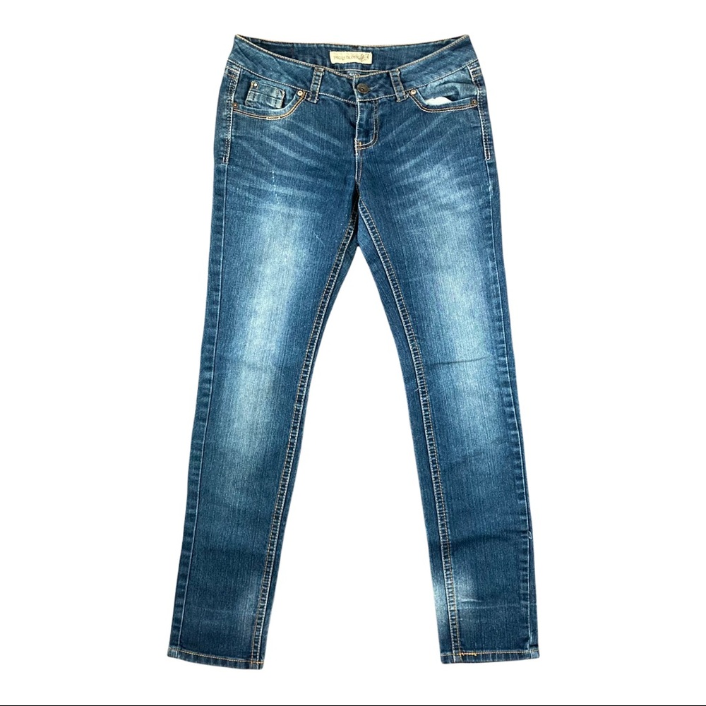 Paris blues low rise skinny jeans size 9 women’s denim blue jeans